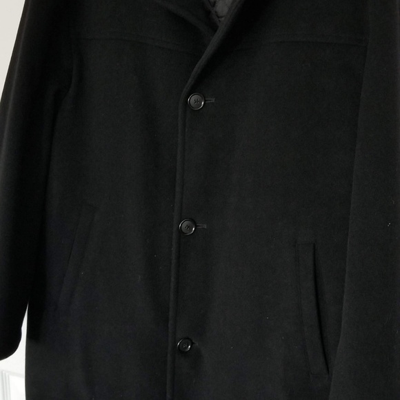 Men black coat Size M. MICHAEL KORS - Picture 2 of 6